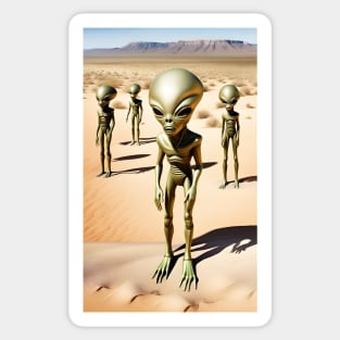 Alienz Desert Sticker